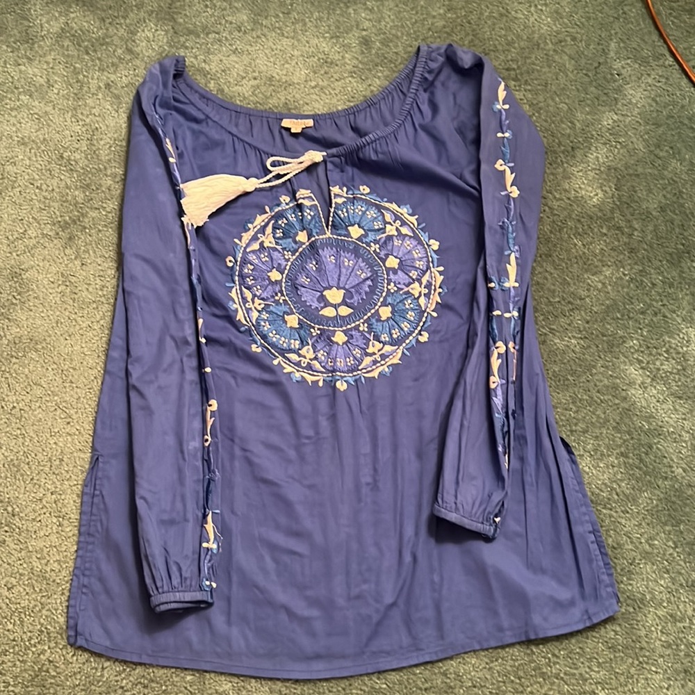 Tashia London Embroidered Blouse